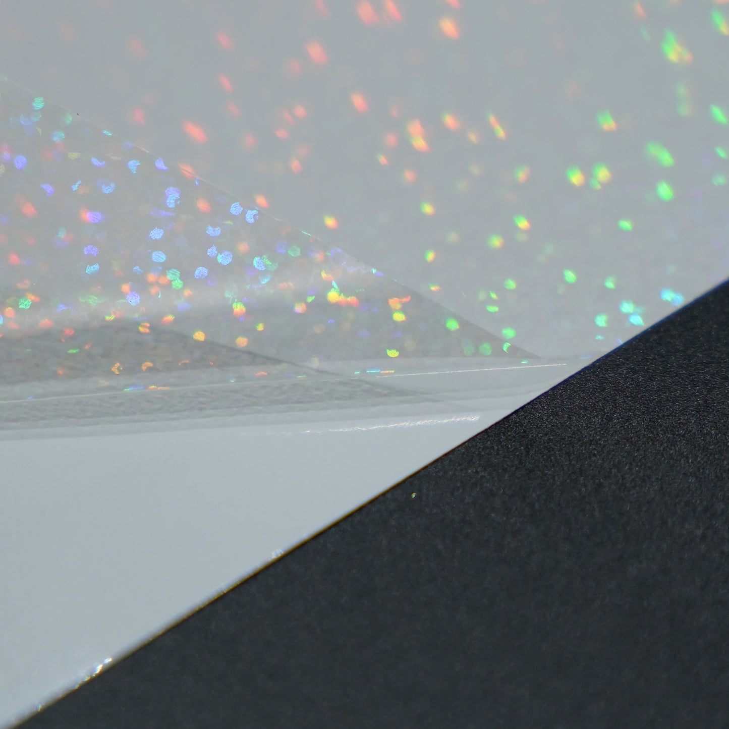 COLD LAMINATES CLEAR DIAMOND DOT A4 (10/PACK)