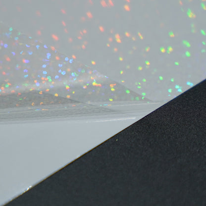 COLD LAMINATES CLEAR DIAMOND DOT A4 (10/PACK)