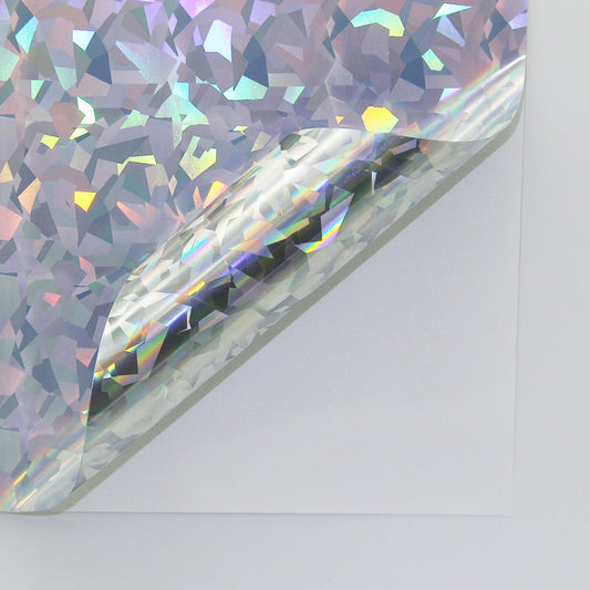 INKKJET PET BRIGHT METALLIC GLASS SHARD A4 (10/PACK)