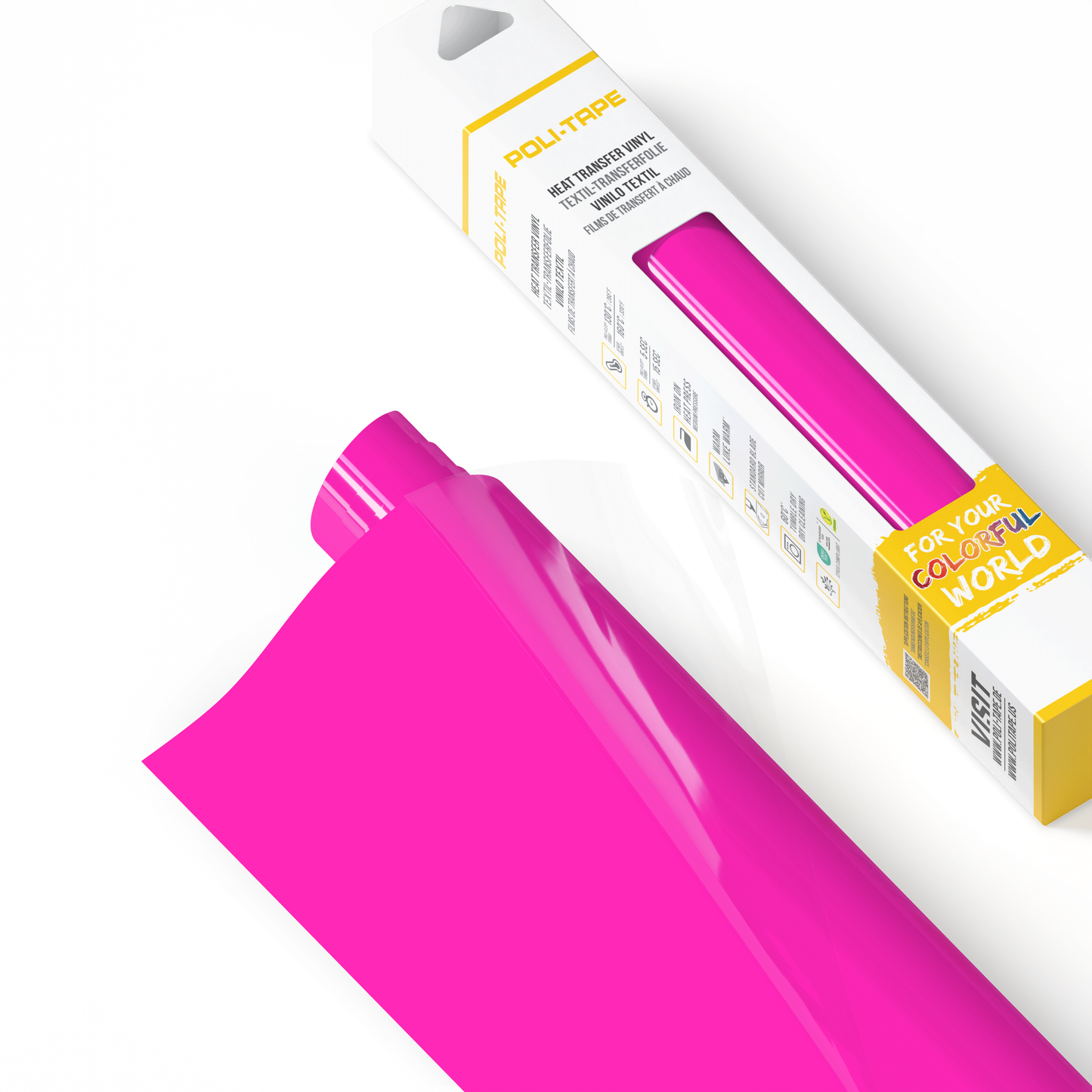 POLI-FLEX TURBO 4943 NEON PINK - CRAFT BOX 305 X 610