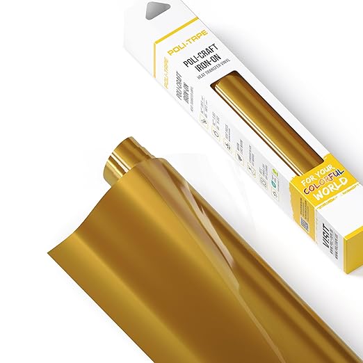 POLI-FLEX TURBO 4921 BRIGHT GOLD - CRAFT BOX 305 X 610