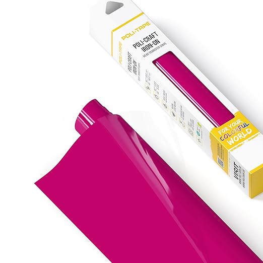 POLI-FLEX TURBO 4945 NEON DARK PINK - CRAFT BOX 305 X 610