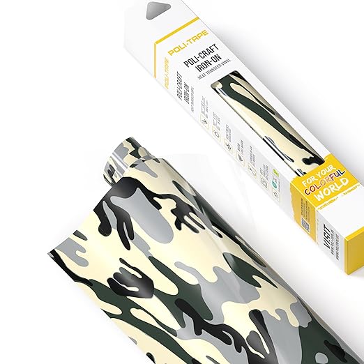 POLI-FLEX IMAGE 4280 CAMOFLAGE - CRAFT BOX 305 X 610