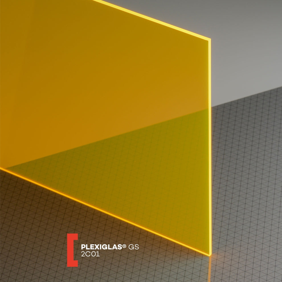 PLEXI GS 3MM ORANGE FLUORESCENT 2C01 600X600MM – Maizey Craft